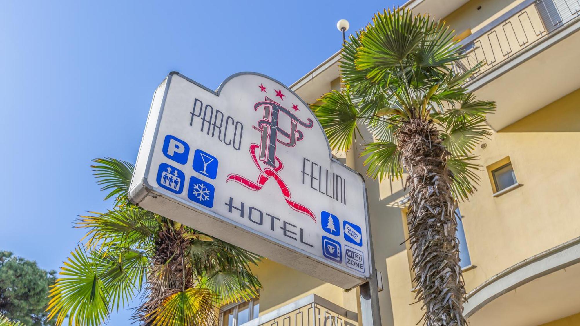 Hotel Parco Fellini Rimini Exterior photo